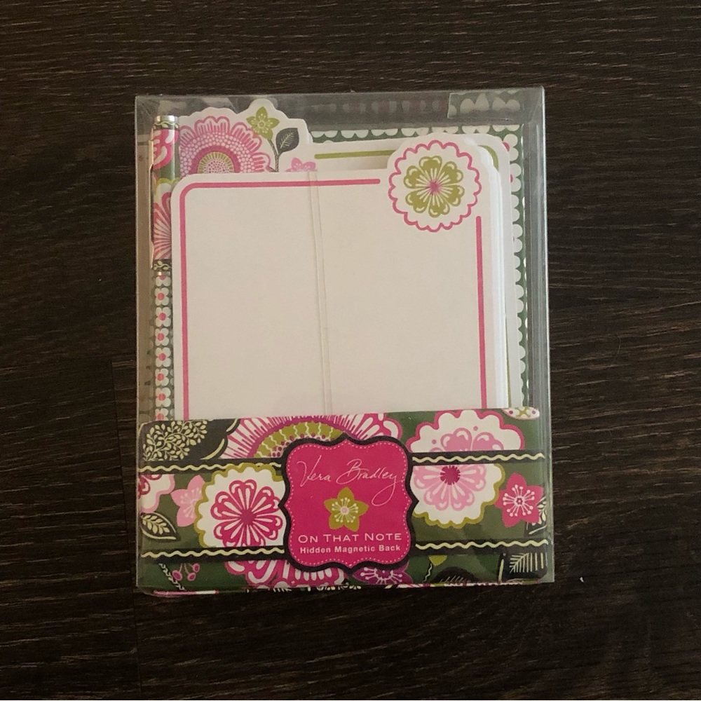 Priscilla Pink Vera Bradley Stationary Set